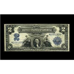 Fr. 256 $2 1899 Silver Certificate. Fine. This Large Si Fr. 256 $2 1899 Silver Certificate. Fine.