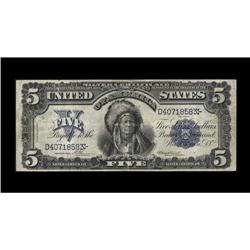 Fr. 273 $5 1899 Silver Certificate Fine-Very Fine. Inve Fr. 273 $5 1899 Silver Certificate Fine-Very