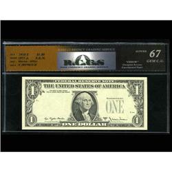 Fr. 1910-E $1 1977A Federal Reserve Note. RCGS Superb G Fr. 1910-E $1 1977A Federal Reserve Note. RC
