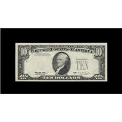 $10 1995 FRN. Third Printing on Back Fr. 2032-C $10 1995 Federal Reserve Note. Choice Crisp Uncircul