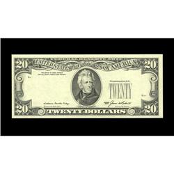 Fr. 2075-E $20 1985 Federal Reserve Note. Choice About Fr. 2075-E $20 1985 Federal Reserve Note. Cho