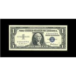 Fr. 1619 $1 1957 Silver Certificate. VF-XF Fr. 1619 $1 1957 Silver Certificate. Very Fine-Extremely 