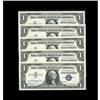 Image 1 : Fr. 1621 $1 1957B Silver Certificates. Gem Crisp Uncirc Fr. 1621 $1 1957B Silver Certificates. Gem C
