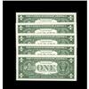 Image 2 : Fr. 1621 $1 1957B Silver Certificates. Gem Crisp Uncirc Fr. 1621 $1 1957B Silver Certificates. Gem C