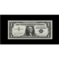 Fr. 1621 $1 1957B Silver Certificate. Gem Crisp Uncircu Fr. 1621 $1 1957B Silver Certificate. Gem Cr