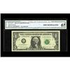 Image 1 : Fr. 1916-G* $1 1988A Federal Reserve Note. CGA Gem Unci Fr. 1916-G* $1 1988A Federal Reserve Note. C