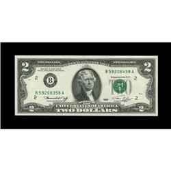 Fr. 1935-B $2 1976 Federal Reserve Note. Choice-Gem CU. Fr. 1935-B $2 1976 Federal Reserve Note. Cho