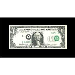 Fr. 1905-A* $1 1969B Federal Reserve Note. Gem Crisp Un Fr. 1905-A* $1 1969B Federal Reserve Note. G