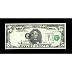 Fr. 1972-A* $5 1969C Federal Reserve Star Note. Gem Cri Fr. 1972-A* $5 1969C Federal Reserve Star No