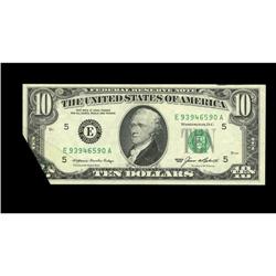 Fr. 2027-E $10 1985 Federal Reserve Notes. Two Consecut Fr. 2027-E $10 1985 Federal Reserve Notes. T