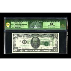 Fr. 2070-J $20 1969C Federal Reserve Note. RCGS Choice Fr. 2070-J $20 1969C Federal Reserve Note. RC