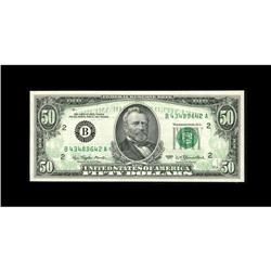 Fr. 2119-B $50 1977 Federal Reserve Note. Gem CUFr. 216 Fr. 2119-B $50 1977 Federal Reserve Note. Ge