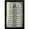 Image 1 : Fr. 1918-F $1 1993 Federal Reserve Notes. 11 Consecutiv Fr. 1918-F $1 1993 Federal Reserve Notes. 11