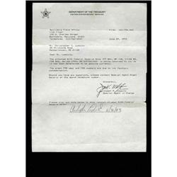 Fr. 2173-A $100 1990 Federal Reserve Note. Fine. This B Fr. 2173-A $100 1990 Federal Reserve Note. F