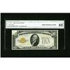 Image 1 : Fr. 2400 $10 1928 Gold Certificate. CGA Gem 65 Fr. 2400 $10 1928 Gold Certificate. CGA Gem Uncircula