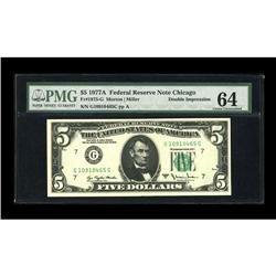 Fr. 1975-G $5 1977A Federal Reserve Note. PMG Choice Un Fr. 1975-G $5 1977A Federal Reserve Note. PM