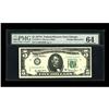 Image 1 : Fr. 1975-G $5 1977A Federal Reserve Note. PMG Choice Un Fr. 1975-G $5 1977A Federal Reserve Note. PM