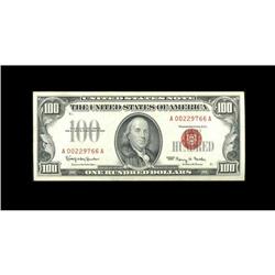 Fr. 1550 $100 1966 Legal Tender Note. Gem Crisp Uncircu Fr. 1550 $100 1966 Legal Tender Note. Gem Cr