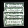 Image 2 : Fr. 1600 $1 1928 Silver Certificates. Five ExamplesThis Fr. 1600 $1 1928 Silver Certificates. Five E