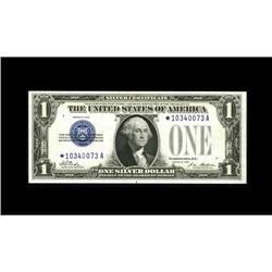 Fr. 1600* $1 1928 Silver Star Certificate. Choice-Gem C Fr. 1600* $1 1928 Silver Star Certificate. C