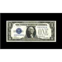 Fr. 1601 $1 1928A Silver Certificate. Extremely Fine-Ab Fr. 1601 $1 1928A Silver Certificate. Extrem