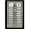 Image 1 : Fr. 1607 $1 1935 Silver Certificates. Thirteen Examples Fr. 1607 $1 1935 Silver Certificates. Thirte