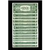 Image 2 : Fr. 1607 $1 1935 Silver Certificates. Thirteen Examples Fr. 1607 $1 1935 Silver Certificates. Thirte