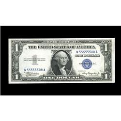 Fr. 1608 $1 1935A Silver Certificate. Choice-Gem CU.Thi Fr. 1608 $1 1935A Silver Certificate. Choice