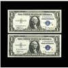 Image 1 : Fr. 1609/Fr. 1610 $1 1935A "R" & "S" Silver Certificate Fr. 1609/Fr. 1610 $1 1935A "R" & "S" Silver 