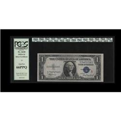 Fr. 1610 $1 1935A S Silver Certificate. PCGS Gem New 66 Fr. 1610 $1 1935A S Silver Certificate. PCGS