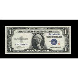 Fr. 1610 $1 1935A S Silver Certificate. Gem Crisp Uncir Fr. 1610 $1 1935A S Silver Certificate. Gem 