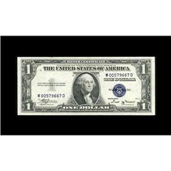 Fr. 1611 $1 1935B Silver Certificate. Choice About Unci Fr. 1611 $1 1935B Silver Certificate. Choice