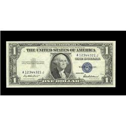 Fr. 1615 $1 1935F Silver Certificate. Superb Gem Crisp Fr. 1615 $1 1935F Silver Certificate. Superb 
