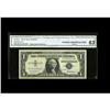 Image 1 : Fr. 1619 $1 1957 SC. CGA Choice 63. Solid 3 Serial #. Fr. 1619 $1 1957 Silver Certificate. CGA Choic