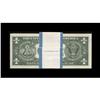 Image 2 : Fr. 1621 $1 1957B SC Original Pack of 100. Fr. 1621 $1 1957B Silver Certificates Original Pack of 10