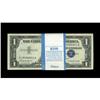 Image 1 : Fr. 1621 $1 1957B Silver Certificates. Original Pack of Fr. 1621 $1 1957B Silver Certificates. Origi