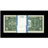 Image 2 : Fr. 1621 $1 1957B Silver Certificates. Original Pack of Fr. 1621 $1 1957B Silver Certificates. Origi