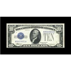 Fr. 1700 $10 1933 Silver Certificate. Choice Crisp Unci Fr. 1700 $10 1933 Silver Certificate. Choice