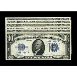 $10 Silver Collection including 1934, 1934A, 1934C, 193 $10 Silver Collection including