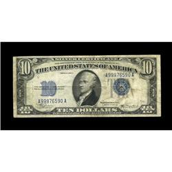 Fr. 1702 $10 1934A Silver Certificate. Very Fine.This p Fr. 1702 $10 1934A Silver Certificate. Very 