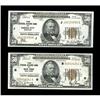 A Pair of High Grade $50 Federal Reserve Bank Notes. A Pair of High Grade $50 Federal Reserve Bank N