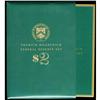 Image 1 : Premium Millennium Federal Reserve $2 Set Fr. 1936-A*-L Premium Millennium Federal Reserve $2 Set Fr