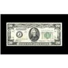 Image 1 : Fr. 2057-J $20 1934C Federal Reserve Note. Choice Crisp Fr. 2057-J* $20 1934C Federal Reserve Note. 