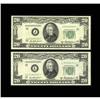 Image 1 : A Pair of 1950B $20 Stars, Including:Fr. 2061-J* $20 19 A Pair of 1950B $20 Stars, Including: