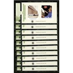 Fr. 2084-L $20 1996 Federal Reserve Notes. Ten Examples Fr. 2084-L $20 1996 Federal Reserve Notes. T