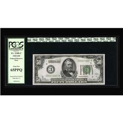 Fr. 2100-C $50 1928 Federal Reserve Note. PCGS Gem New Fr. 2100-C $50 1928 Federal Reserve Note. PCG