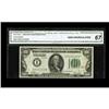 Image 1 : Fr. 2150-A $100 1928 Federal Reserve Note. CGA Gem Unci Fr. 2150-A $100 1928 Federal Reserve Note. C