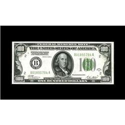 Fr. 2151-B $100 1928A Federal Reserve Note. Gem Crisp U Fr. 2151-B $100 1928A Federal Reserve Note. 