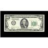 Image 1 : Fr. 2152-D $100 1934 Federal Reserve Note. Gem Crisp Un Fr. 2152-D $100 1934 Federal Reserve Note. G