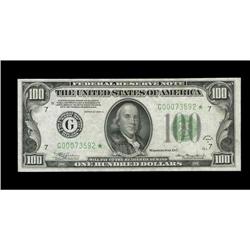Fr. 2153-G* $100 1934A Mule Federal Reserve Star Note. Fr. 2153-G* $100 1934A Mule Federal Reserve S